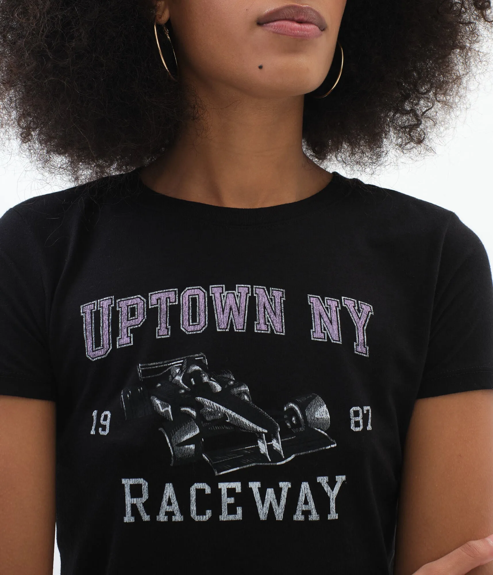 Aeropostale Uptown NY Raceway Graphic Tee