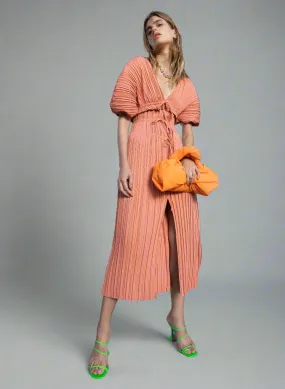 ALC Stella Pleated Midi Dress