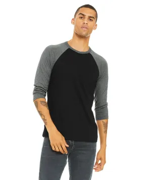 Bella   Canvas 3200 Unisex 3/4-Sleeve Baseball T-Shirt