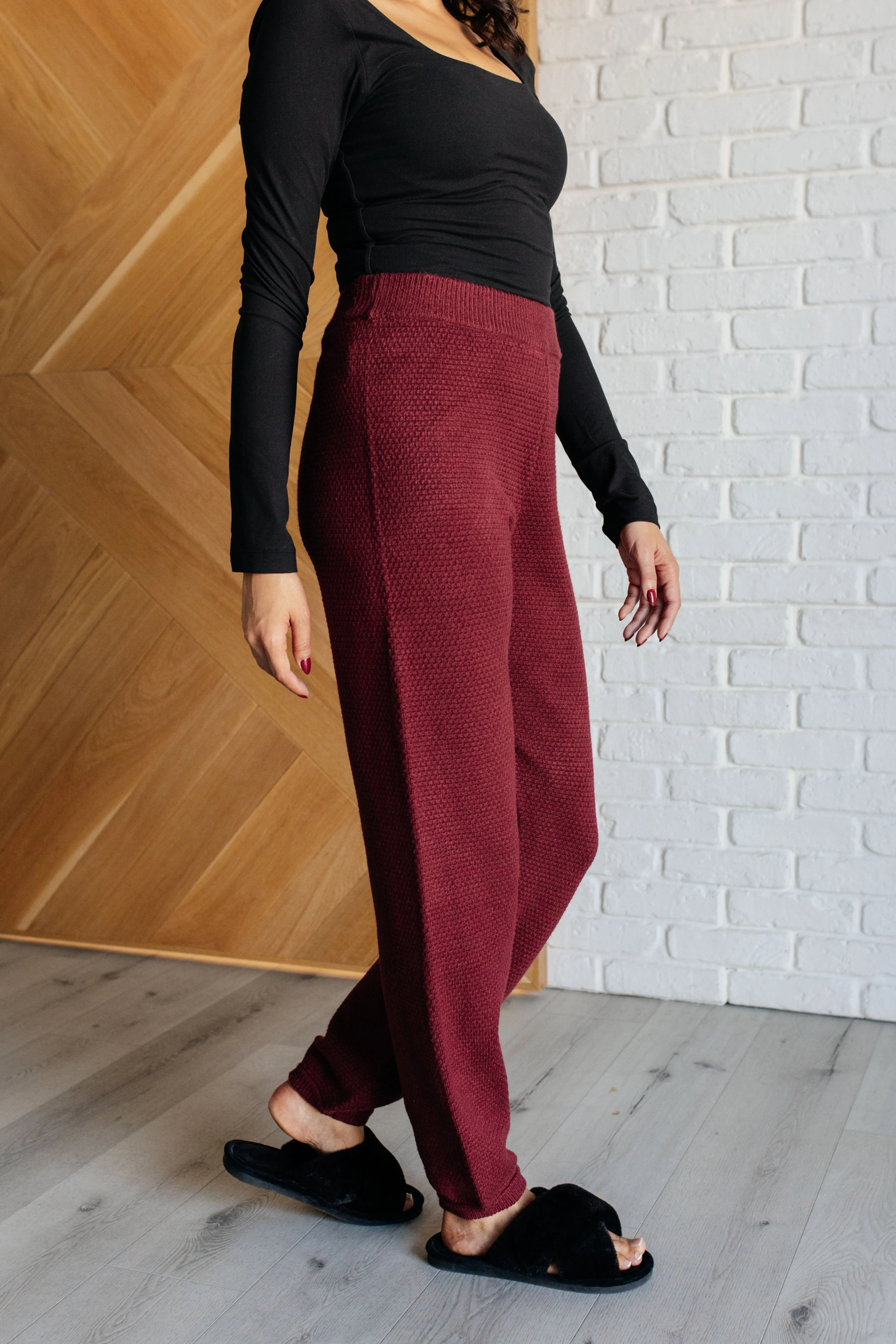 Bordeaux Knit Set