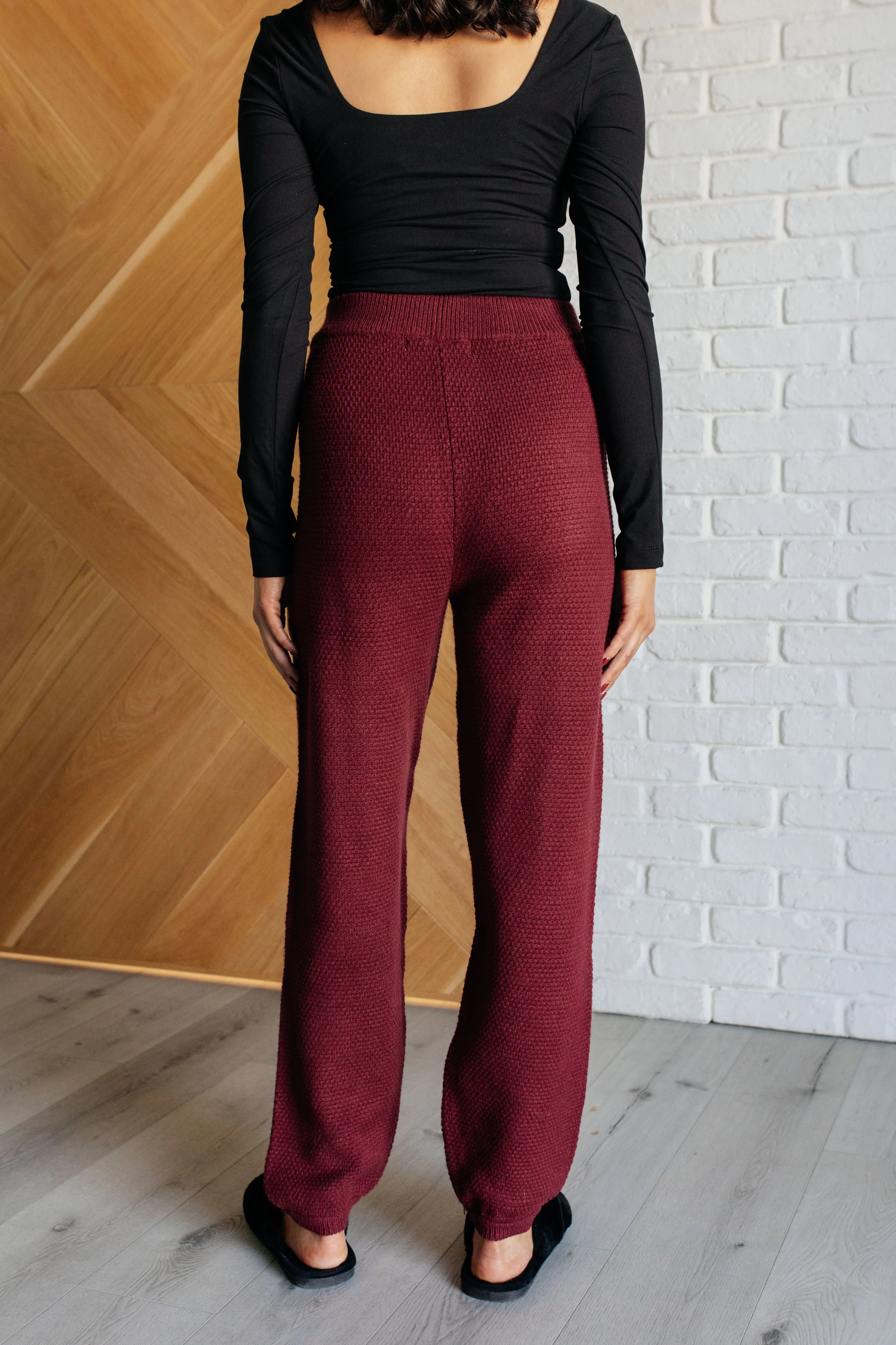 Bordeaux Knit Set