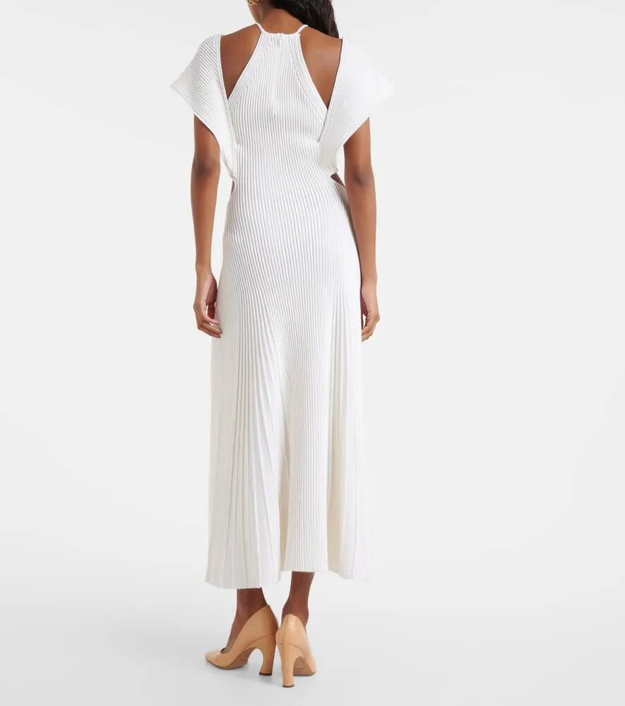 Chloe Cutout wool maxi dress