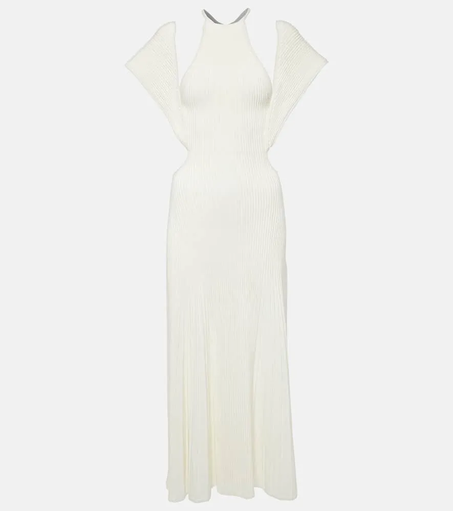 Chloe Cutout wool maxi dress