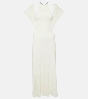 Chloe Cutout wool maxi dress