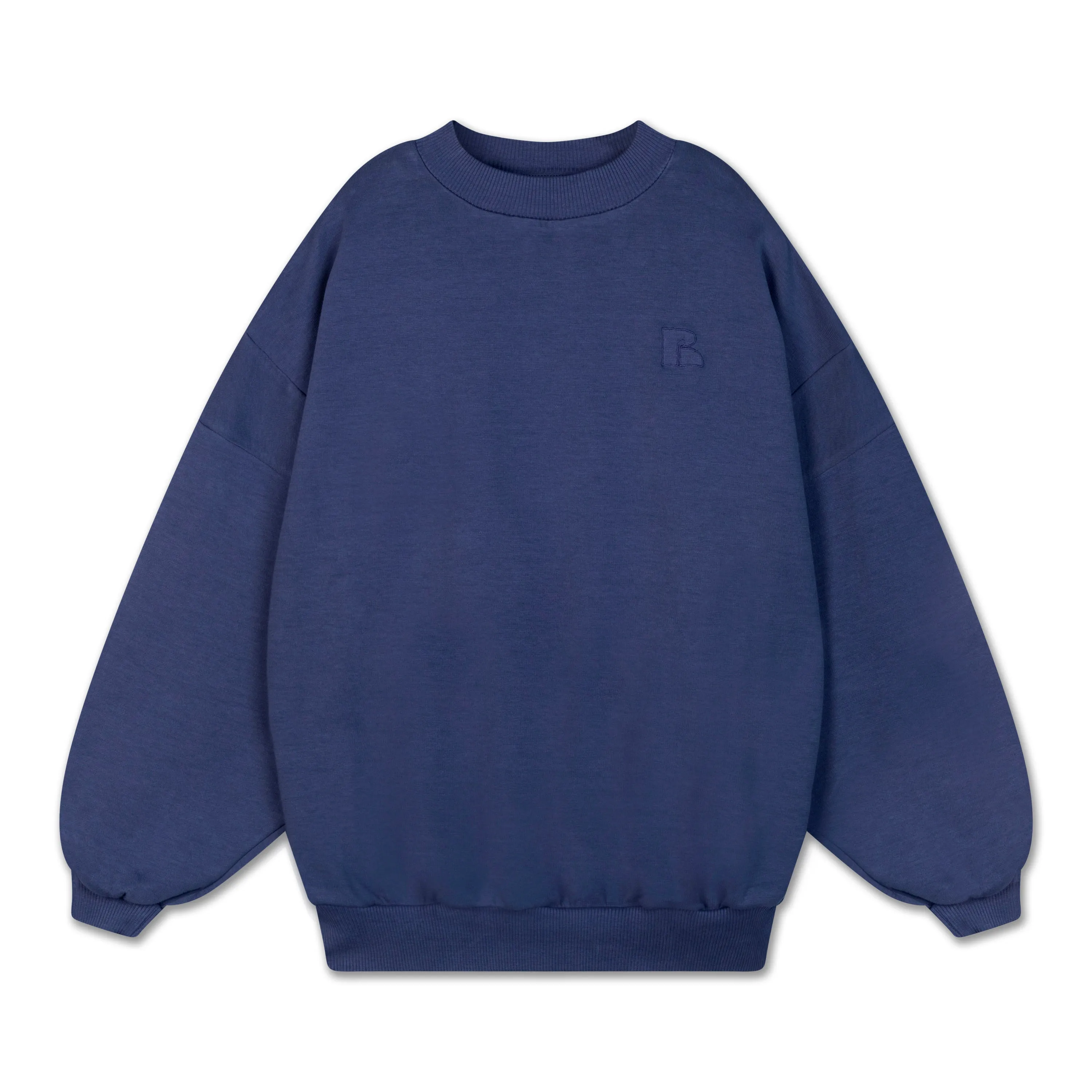 crewneck sweater - nightshade blue