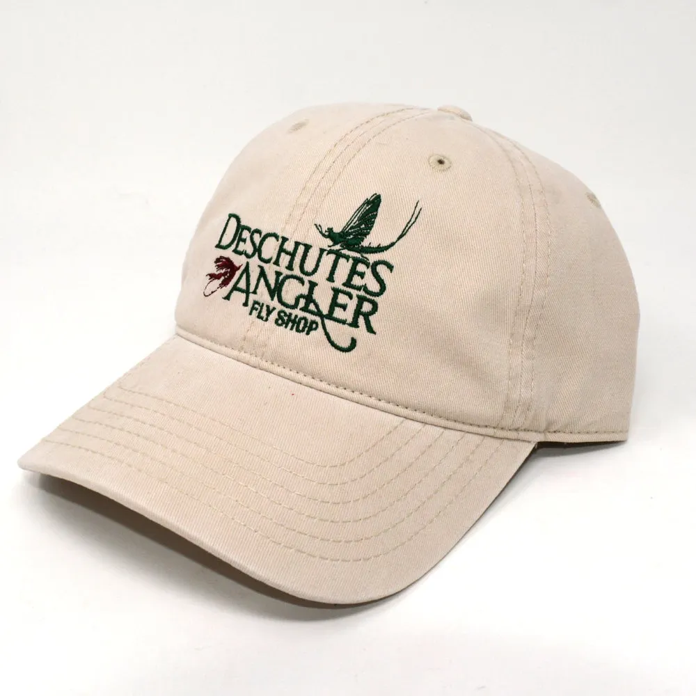 Deschutes Angler Fly Shop Logo Hat - 326 Cotton Twill