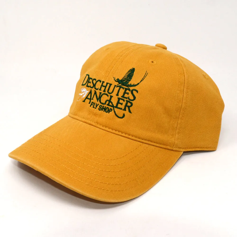 Deschutes Angler Fly Shop Logo Hat - 326 Cotton Twill