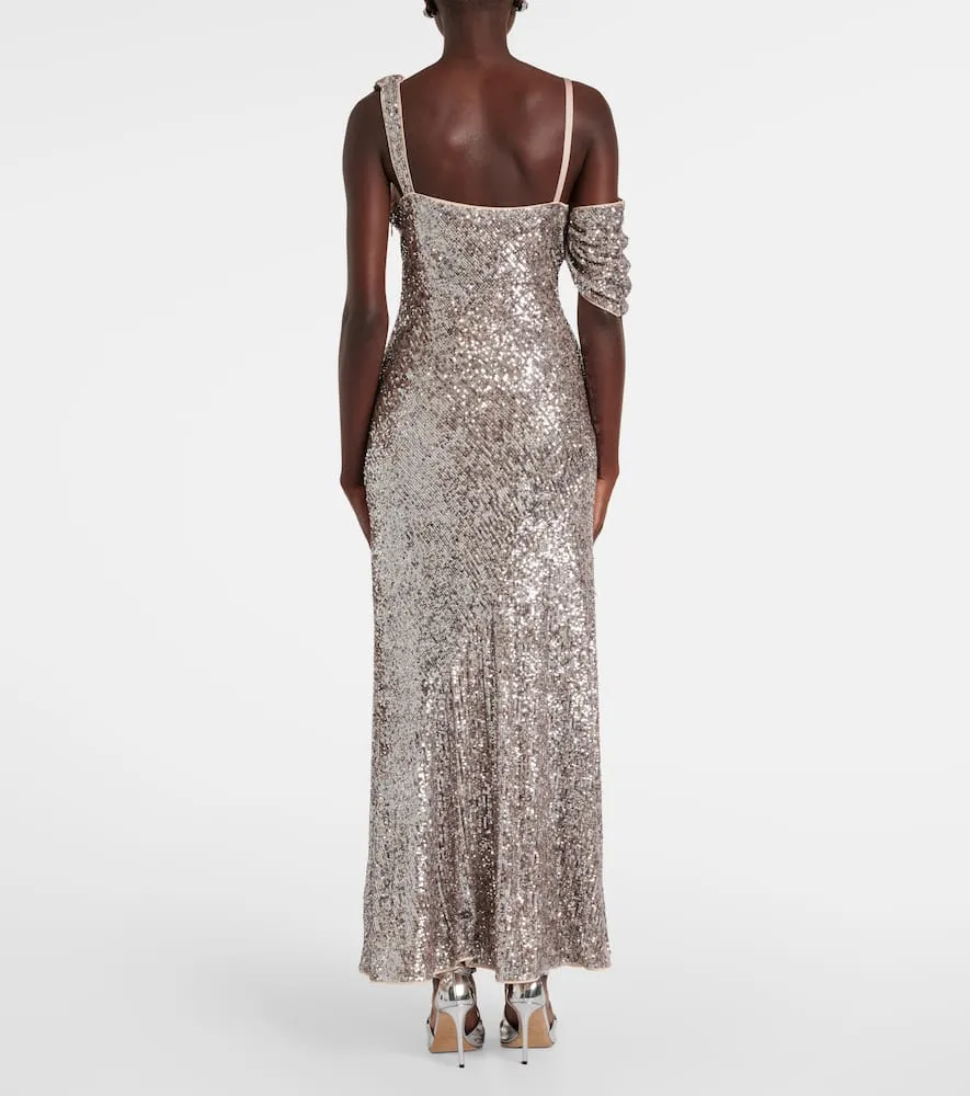 Diane von Furstenberg Joaquin sequined maxi dress