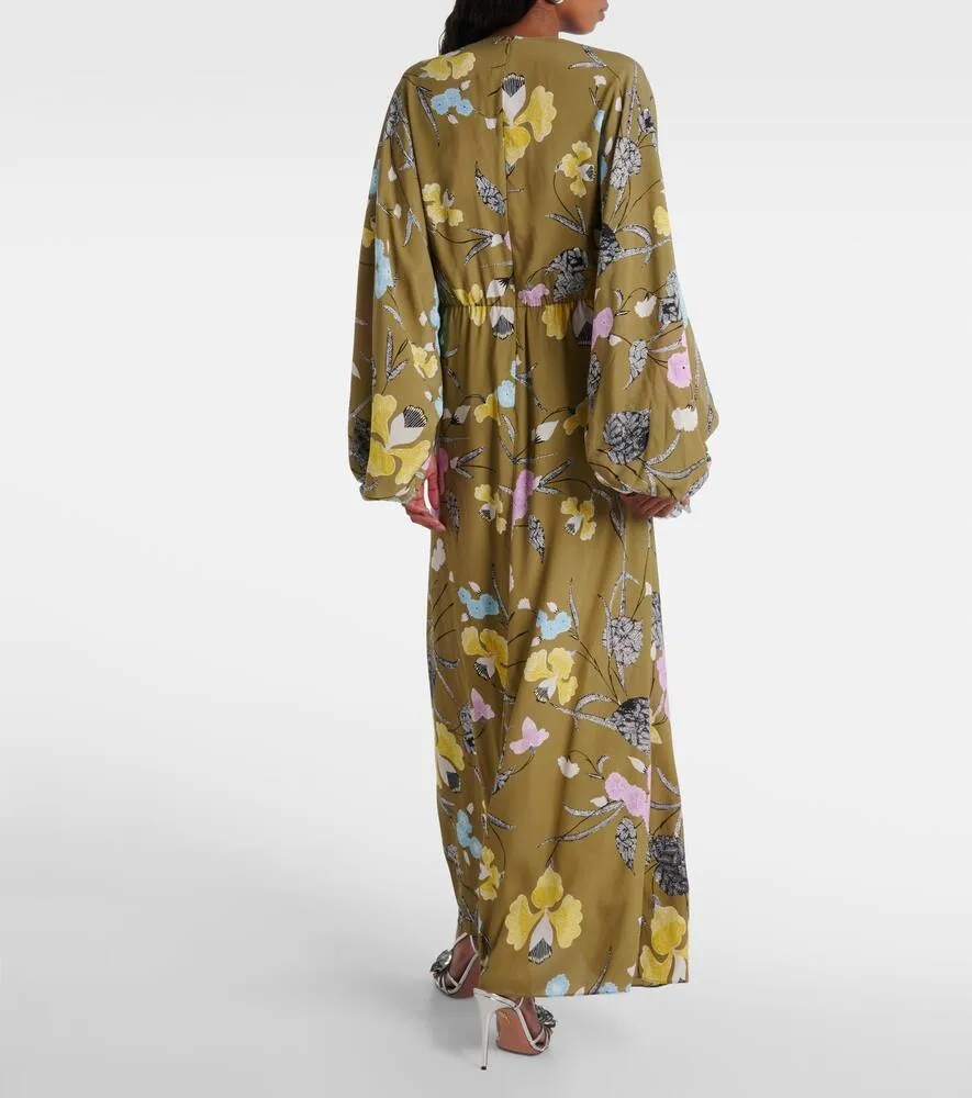Diane von Furstenberg Kason floral maxi dress