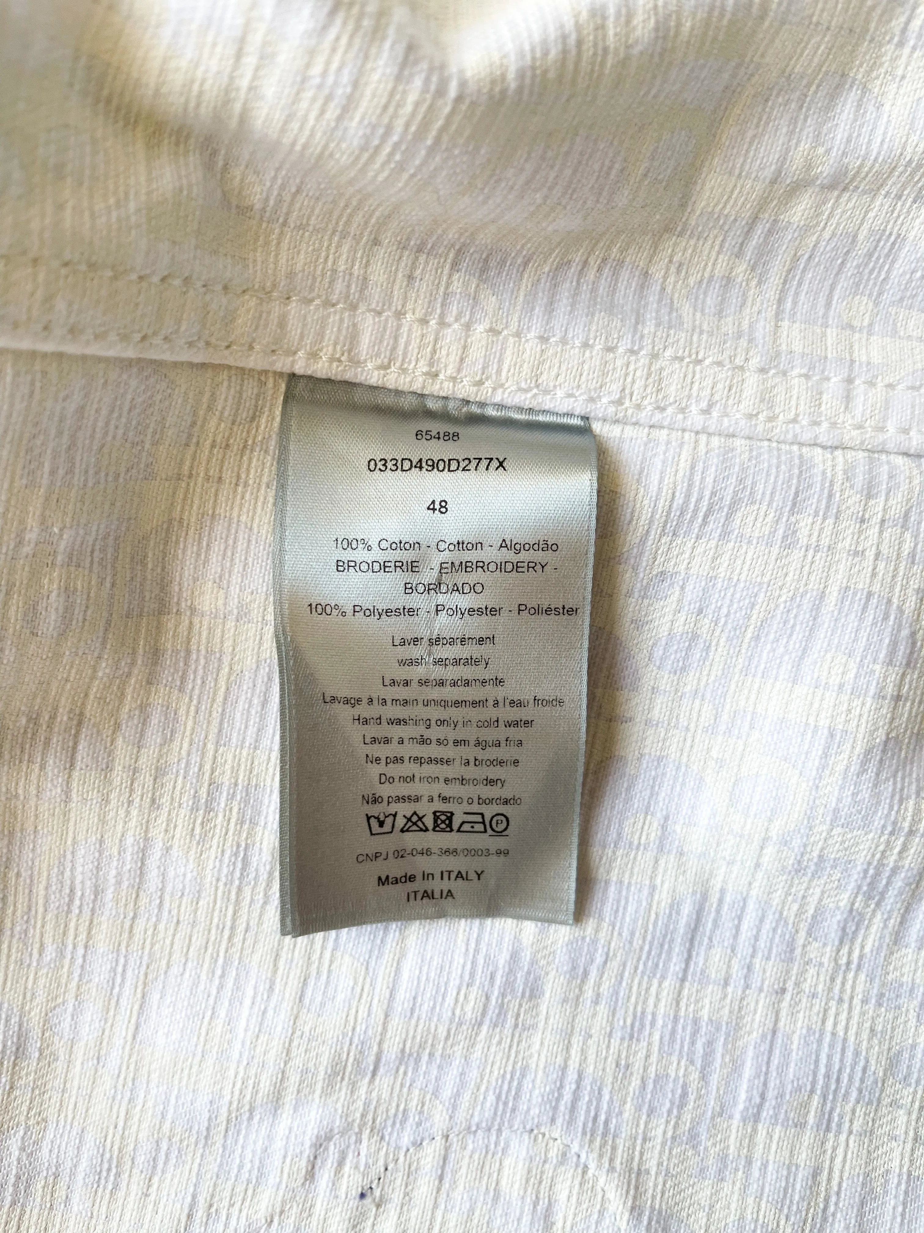 Dior Kenny Scharf Denim Jacket