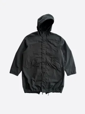Dior Stussy Black Logo Parka