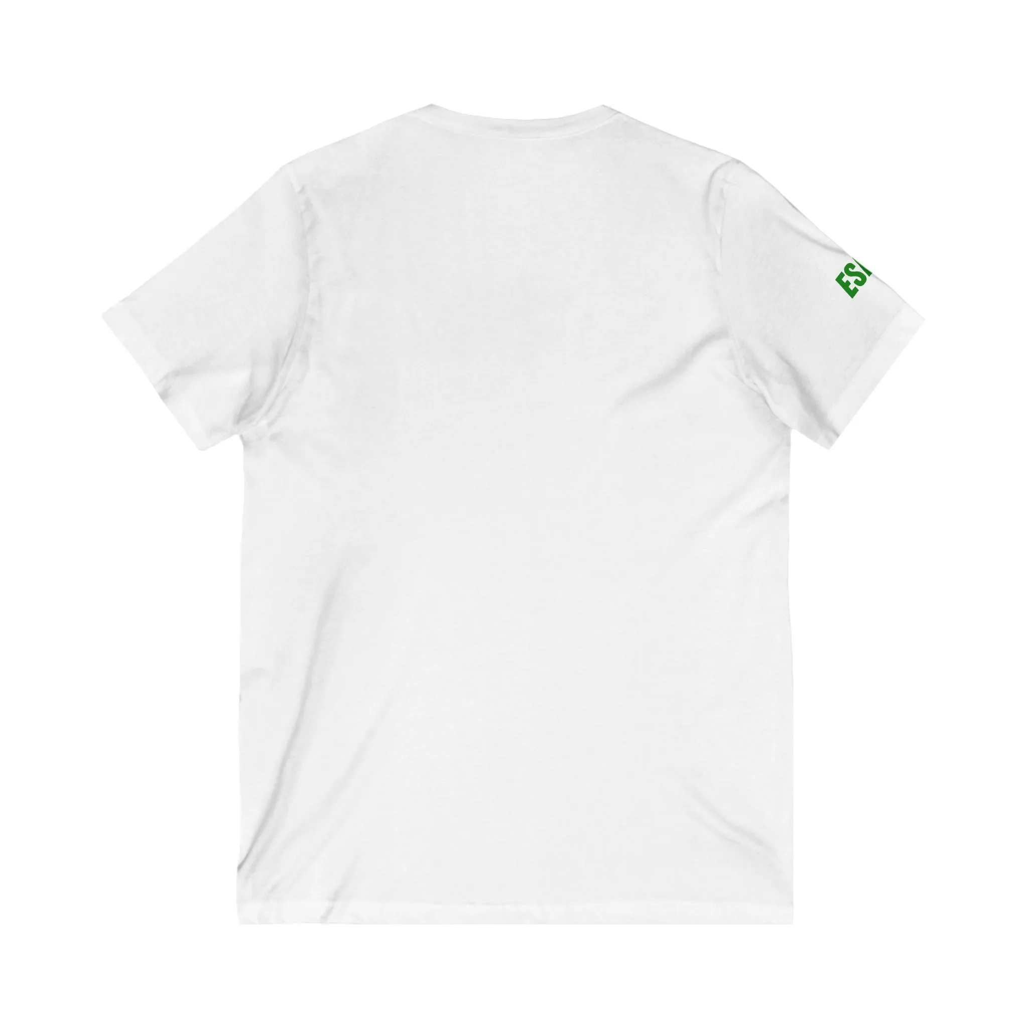 End Obesity - Unisex Jersey Short Sleeve V-Neck Tee