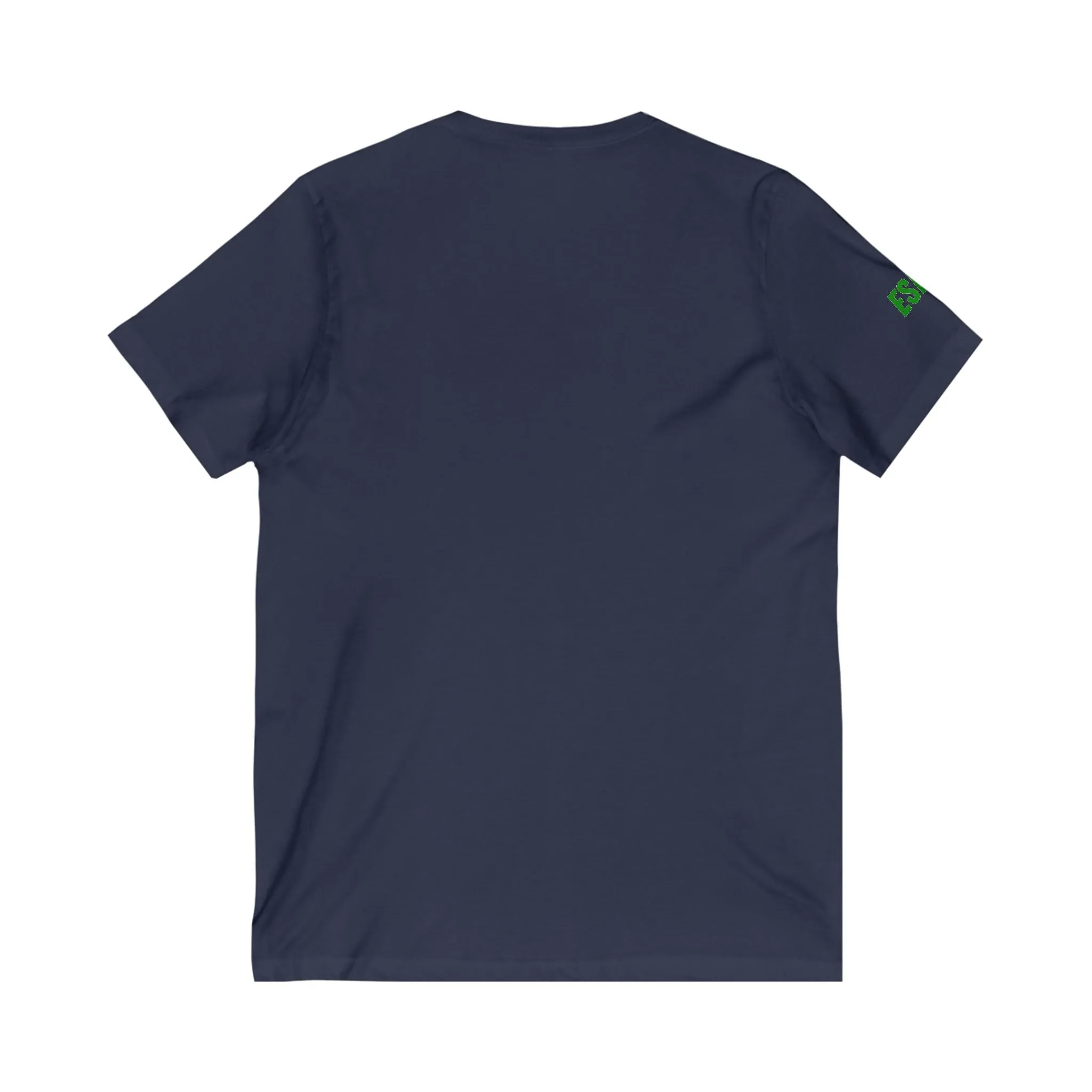 End Obesity - Unisex Jersey Short Sleeve V-Neck Tee