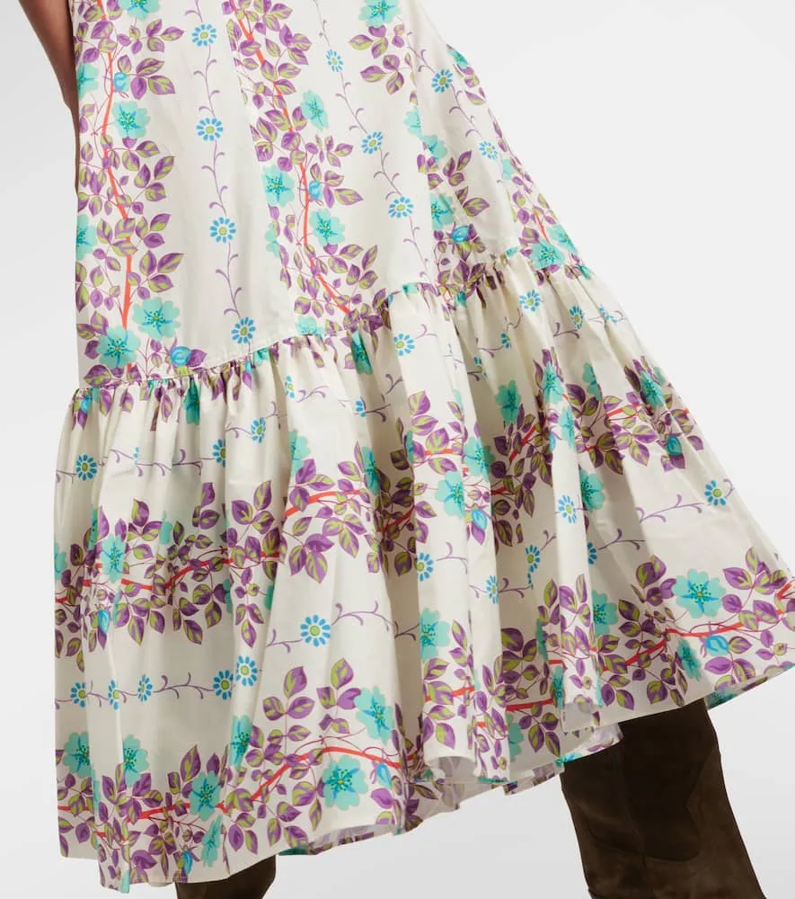 Etro Printed cotton shirt dress