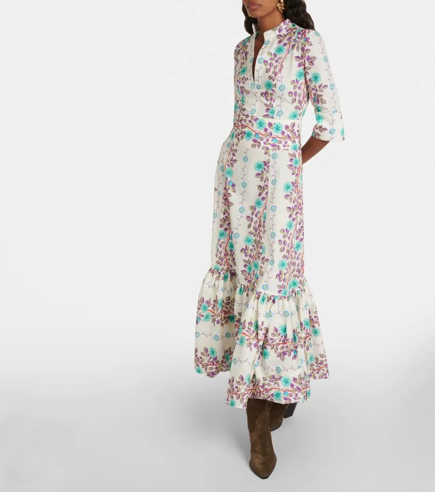 Etro Printed cotton shirt dress