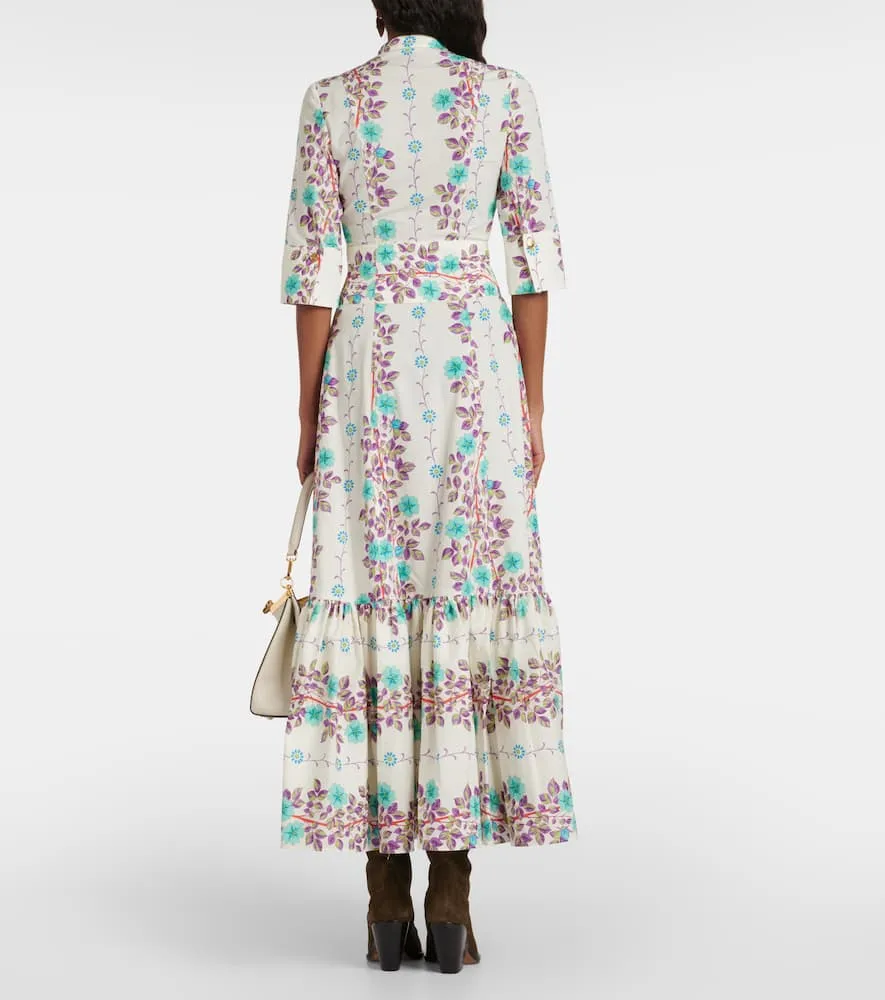 Etro Printed cotton shirt dress