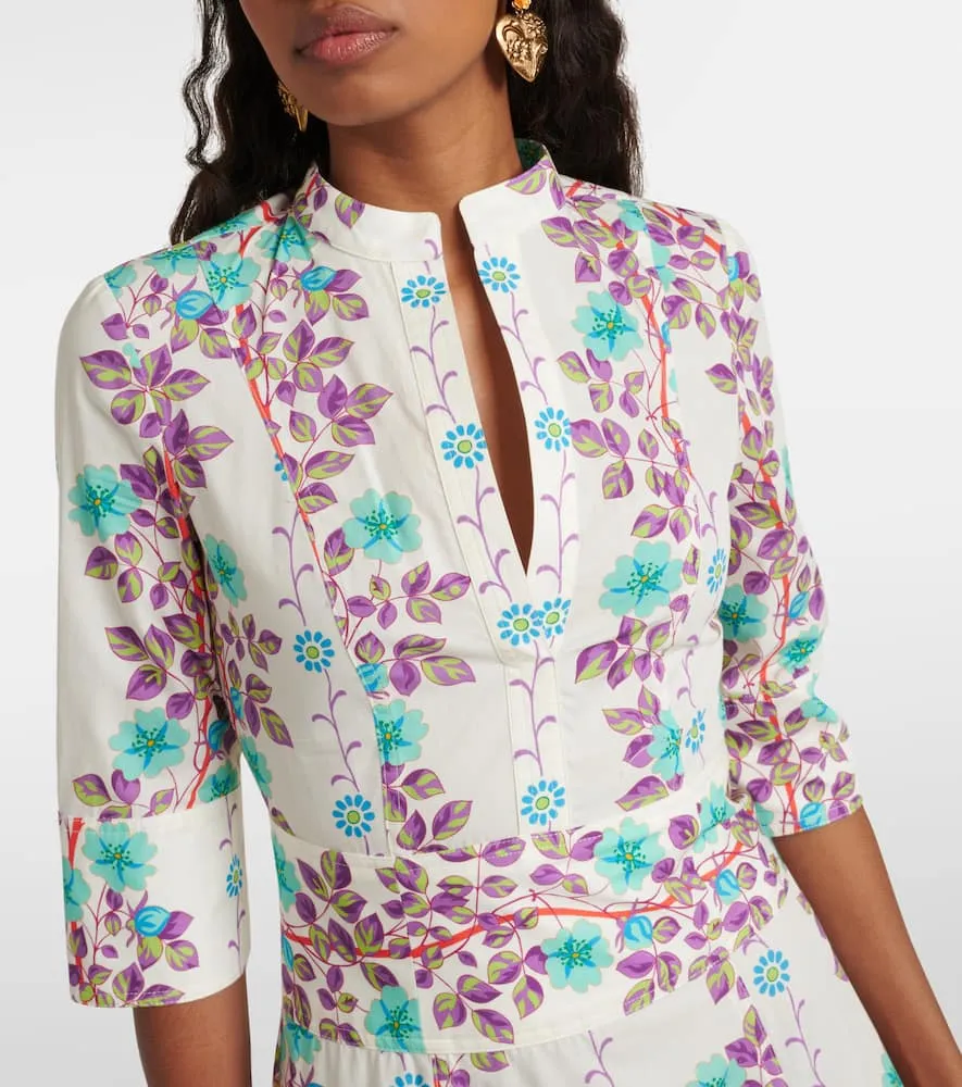 Etro Printed cotton shirt dress