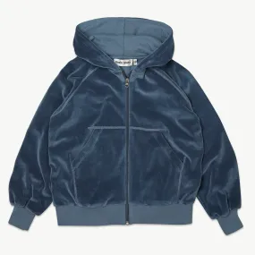 Hoodie Zipped Night Shadow