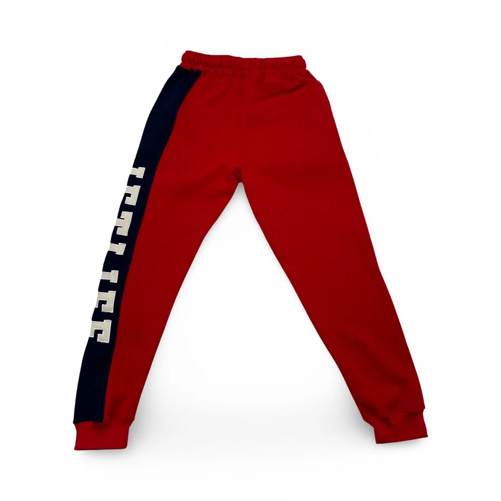 JET LIFE "BILLS" SWEATPANTS [RED/BLUE]