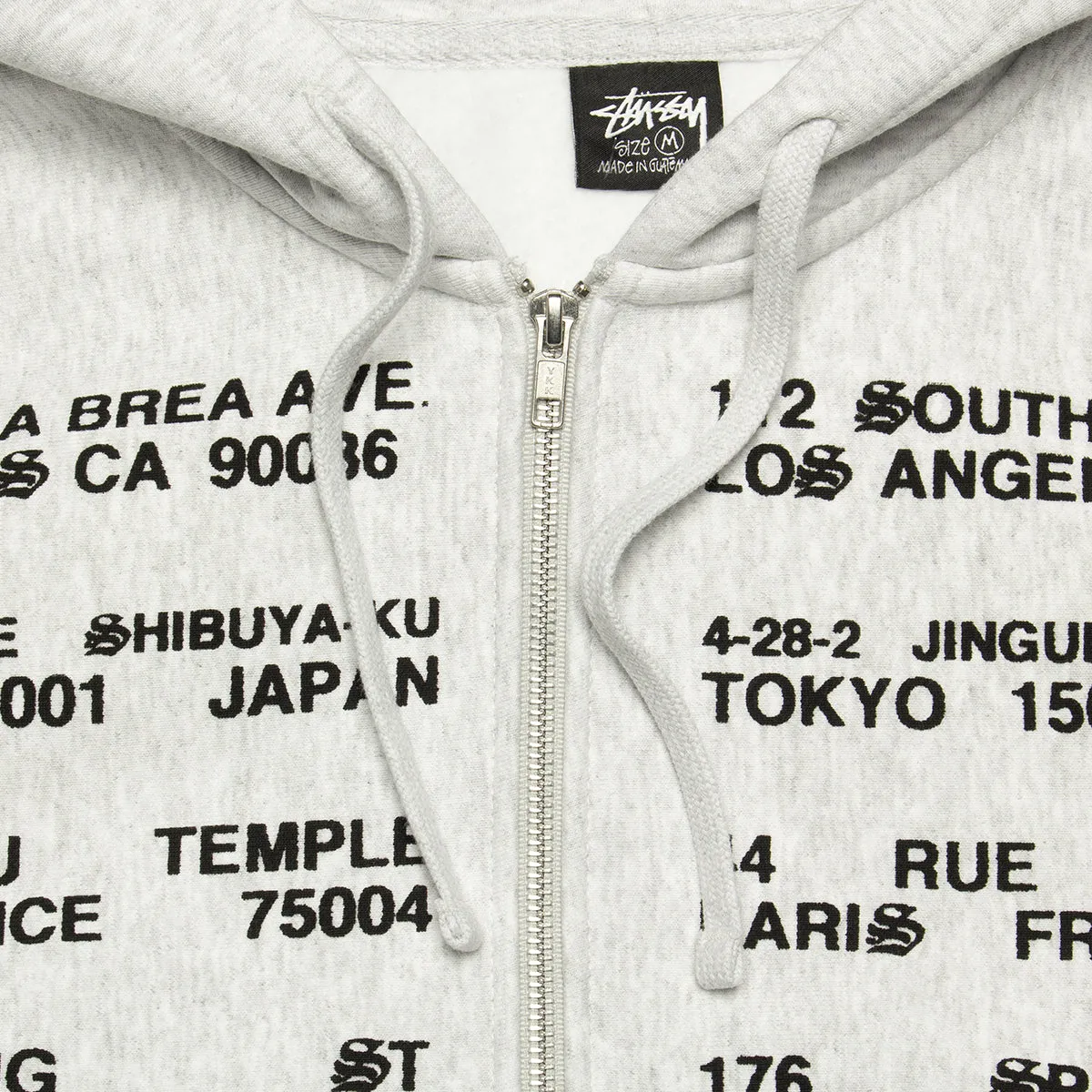 Locations Zip Hoodie