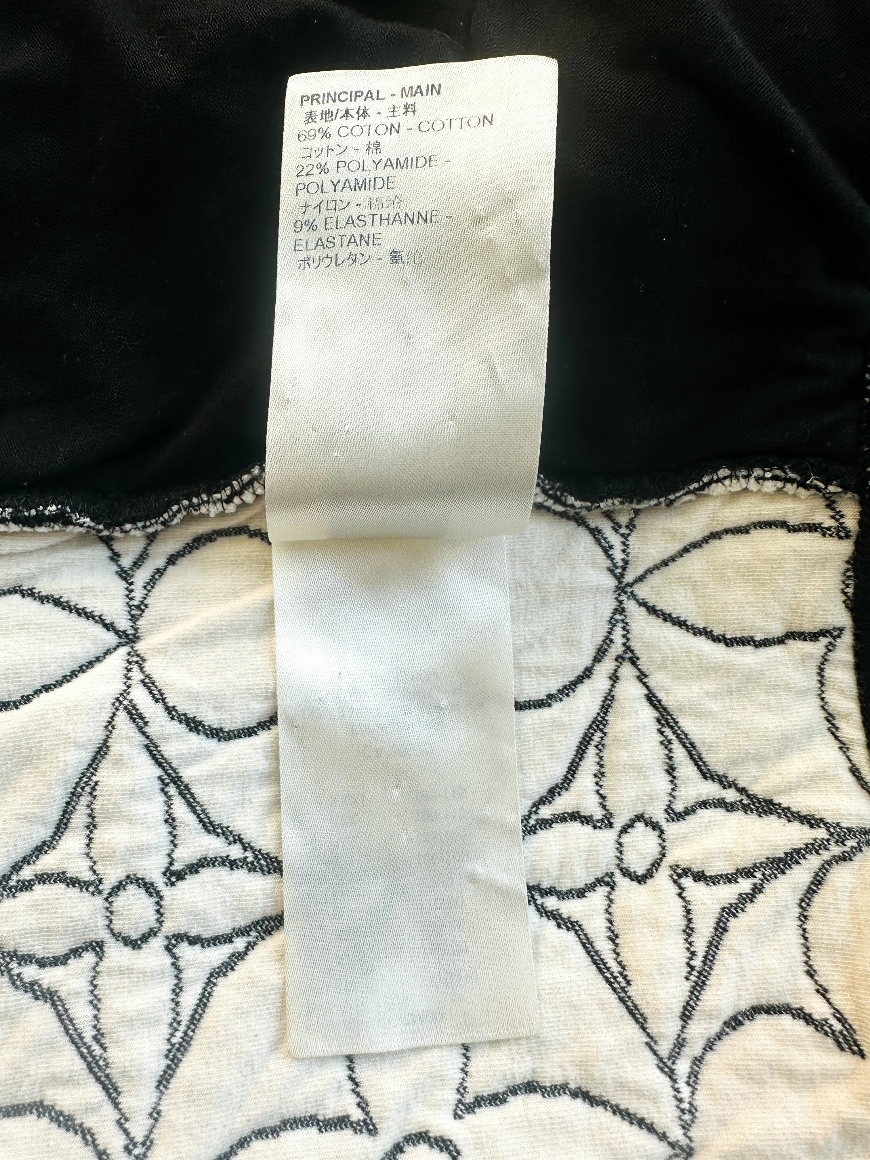 Louis Vuitton Black Flower Monogram Bomber Jacket