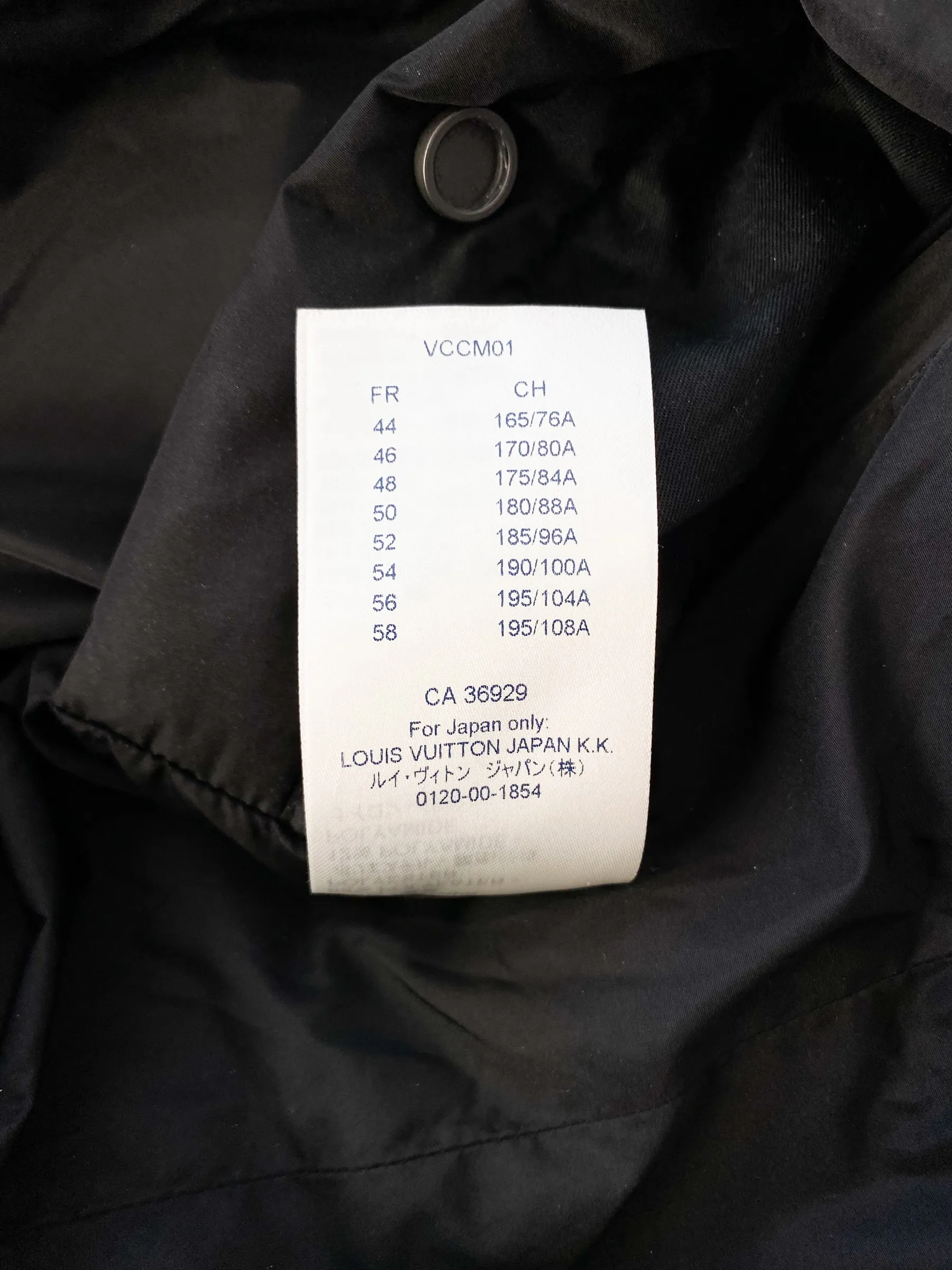 Louis Vuitton Black Flower Monogram Reversible Puffer