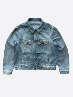 Louis Vuitton Blue Staples Edition DNA Denim Jacket