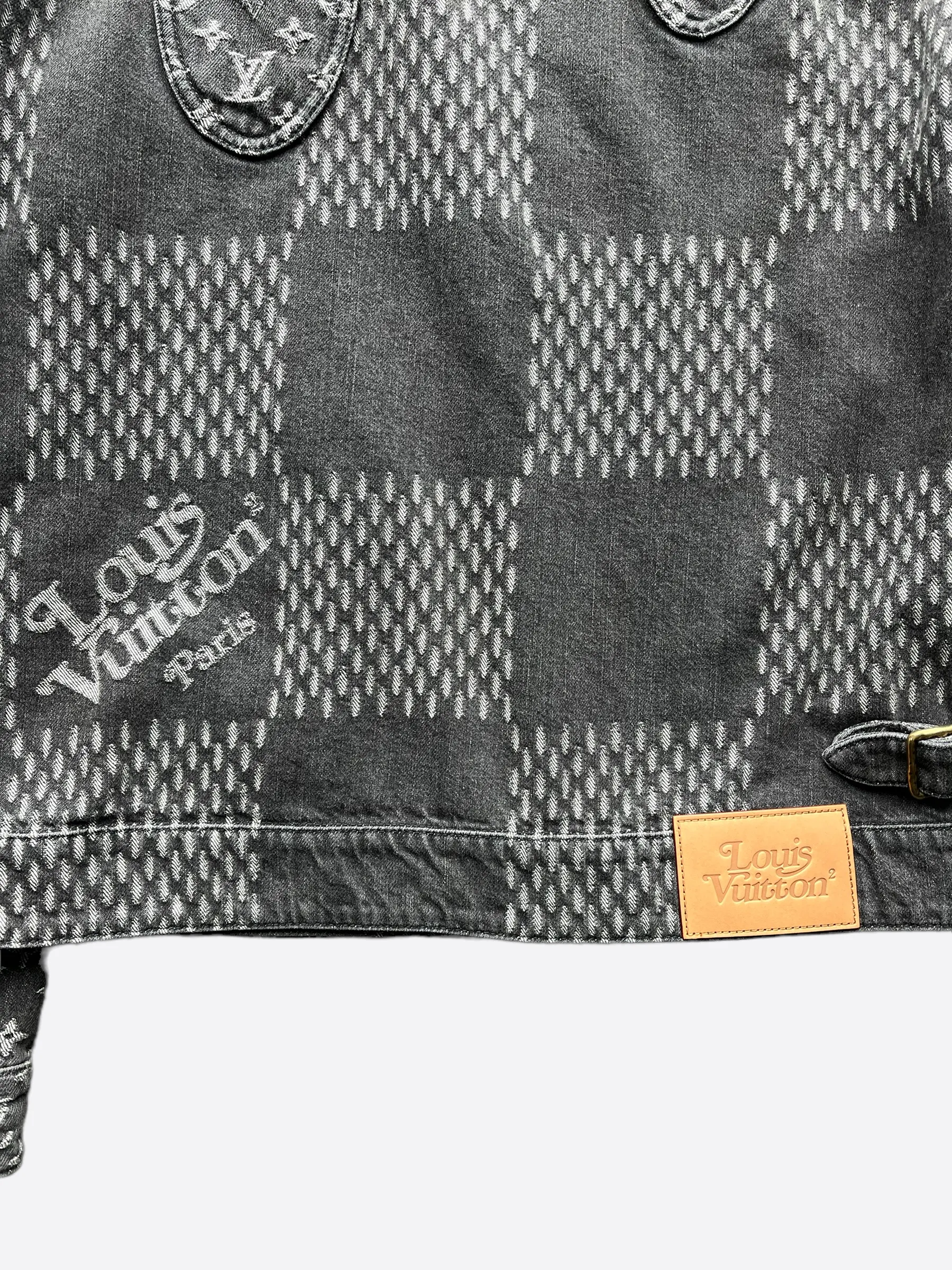 Louis Vuitton Nigo Grey Denim Jacket