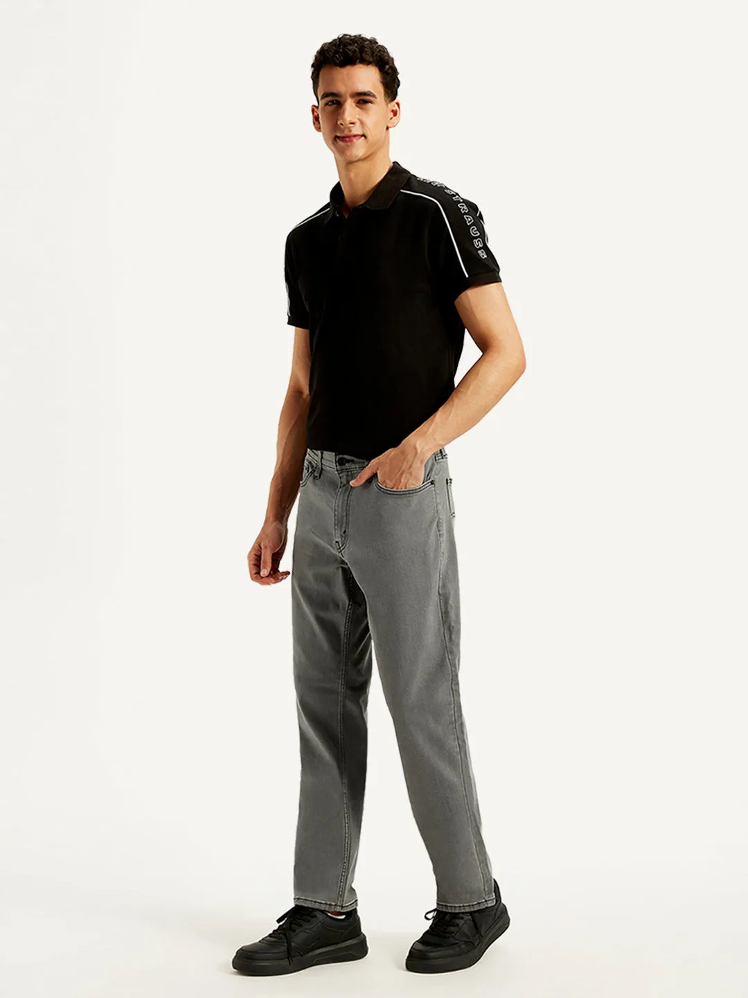 Men's 541 Tapered Grey Jeans