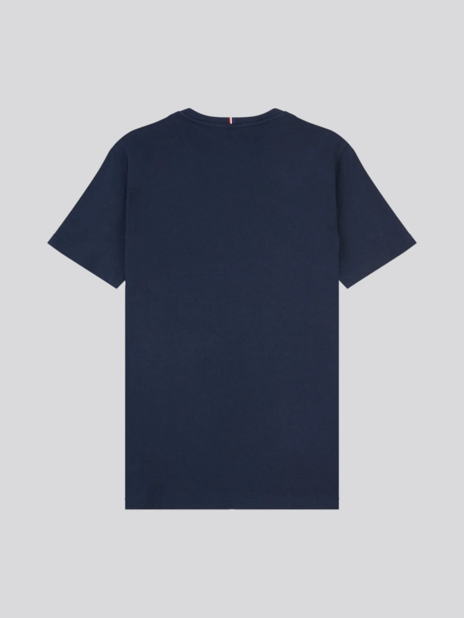 Mens Large Double Horsemen T-Shirt in Dark Sapphire Navy / Haute Red DHM
