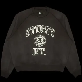 Overlock Varsity Raglan Crew
