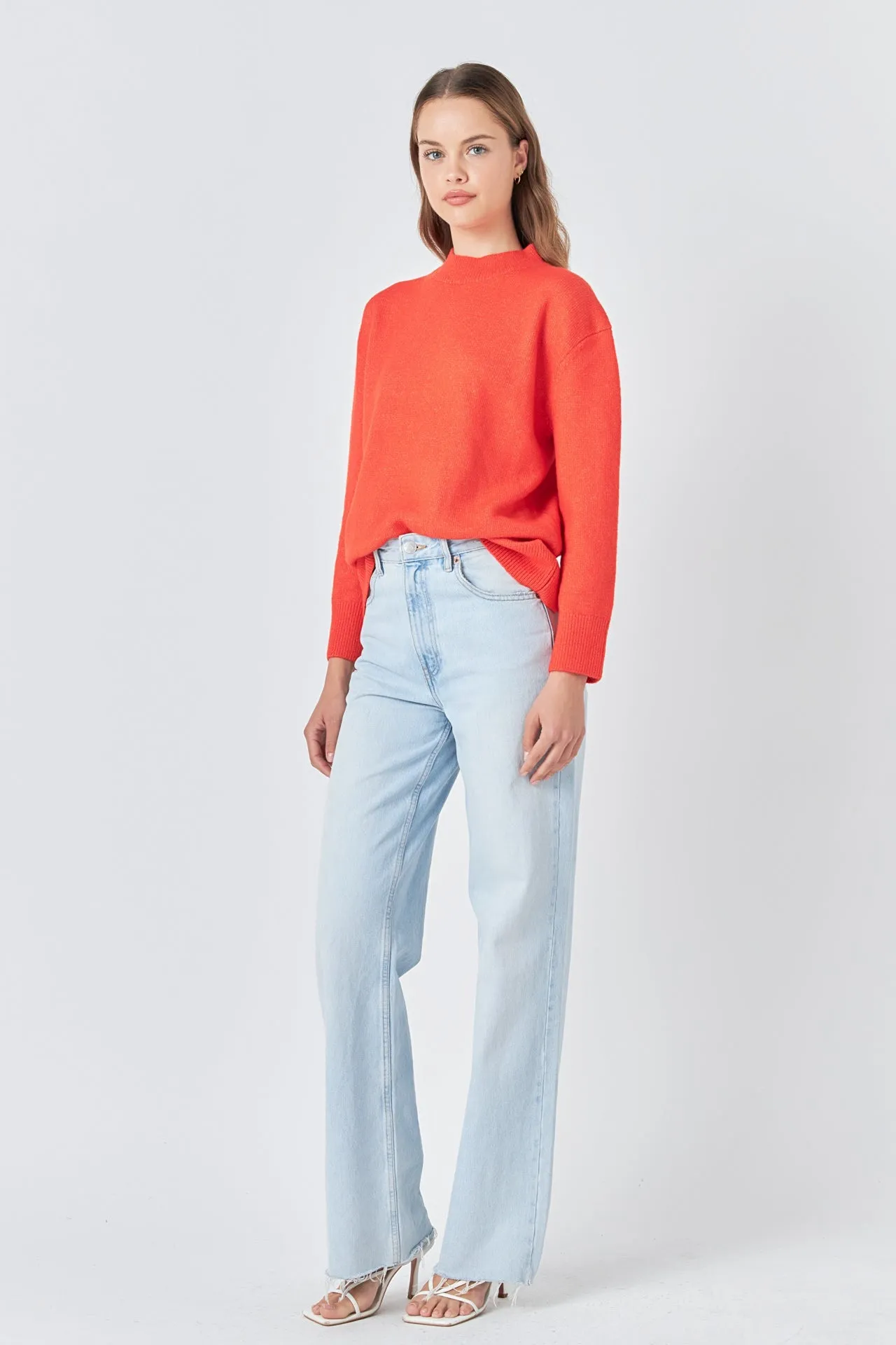 Oversized Crewneck Sweater