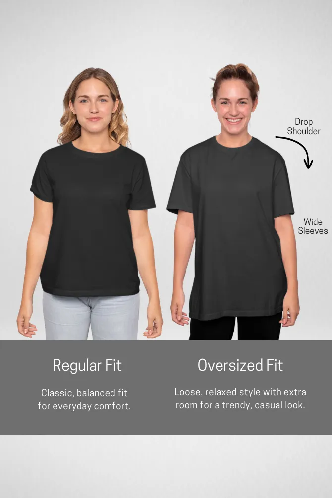 Pack Of 3 Oversized T-Shirts Olive Green Black and Lavender for Women