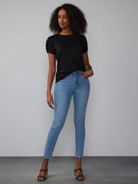 Petite Essential High Rise Ankle Skinny Jeans