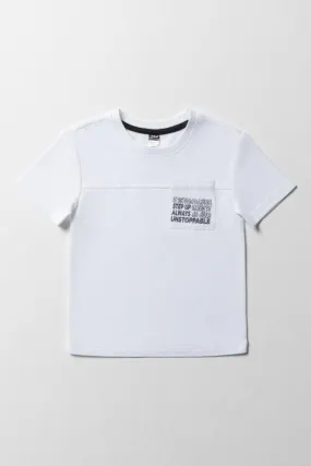 Pocket Short Sleeve T-Shirt White