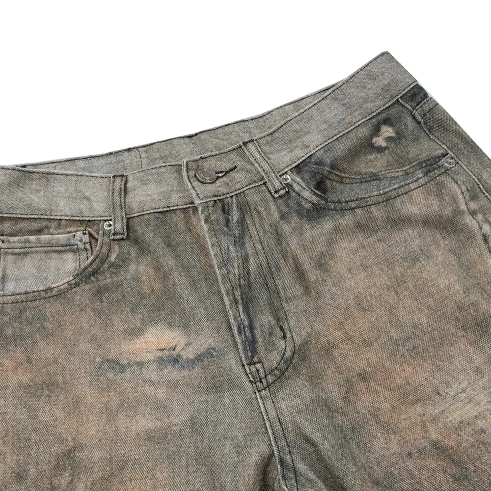 Ripped Flare Pants