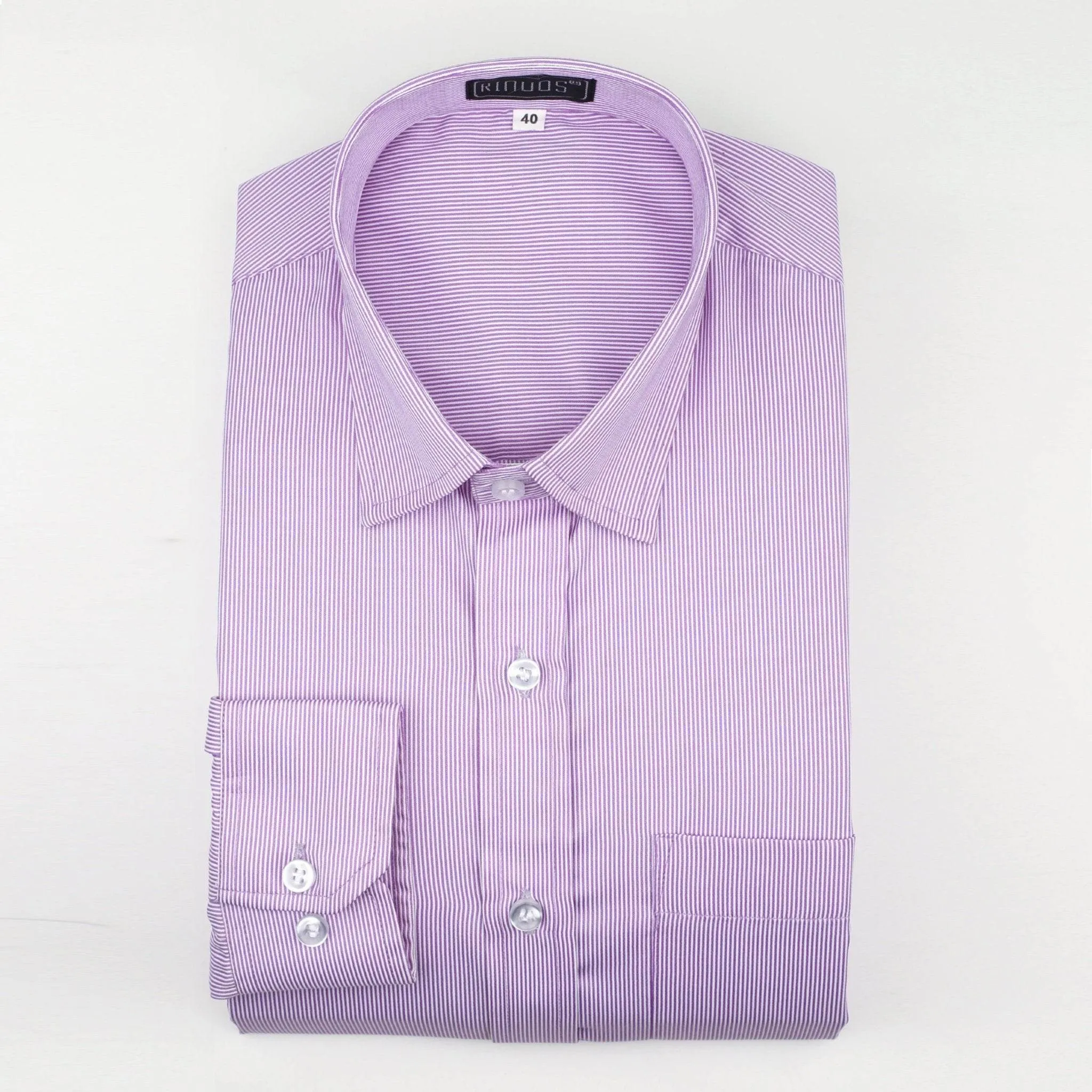 Royal Purple Checkered Cotton Shirt