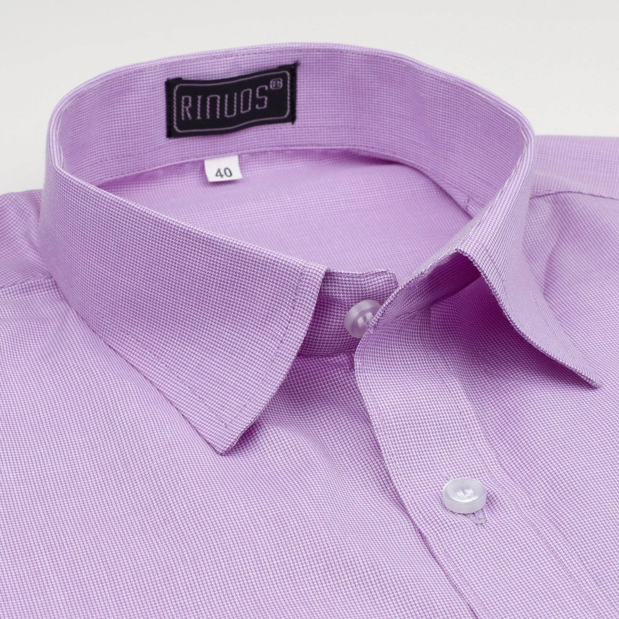 Royal Purple Cotton Shirt