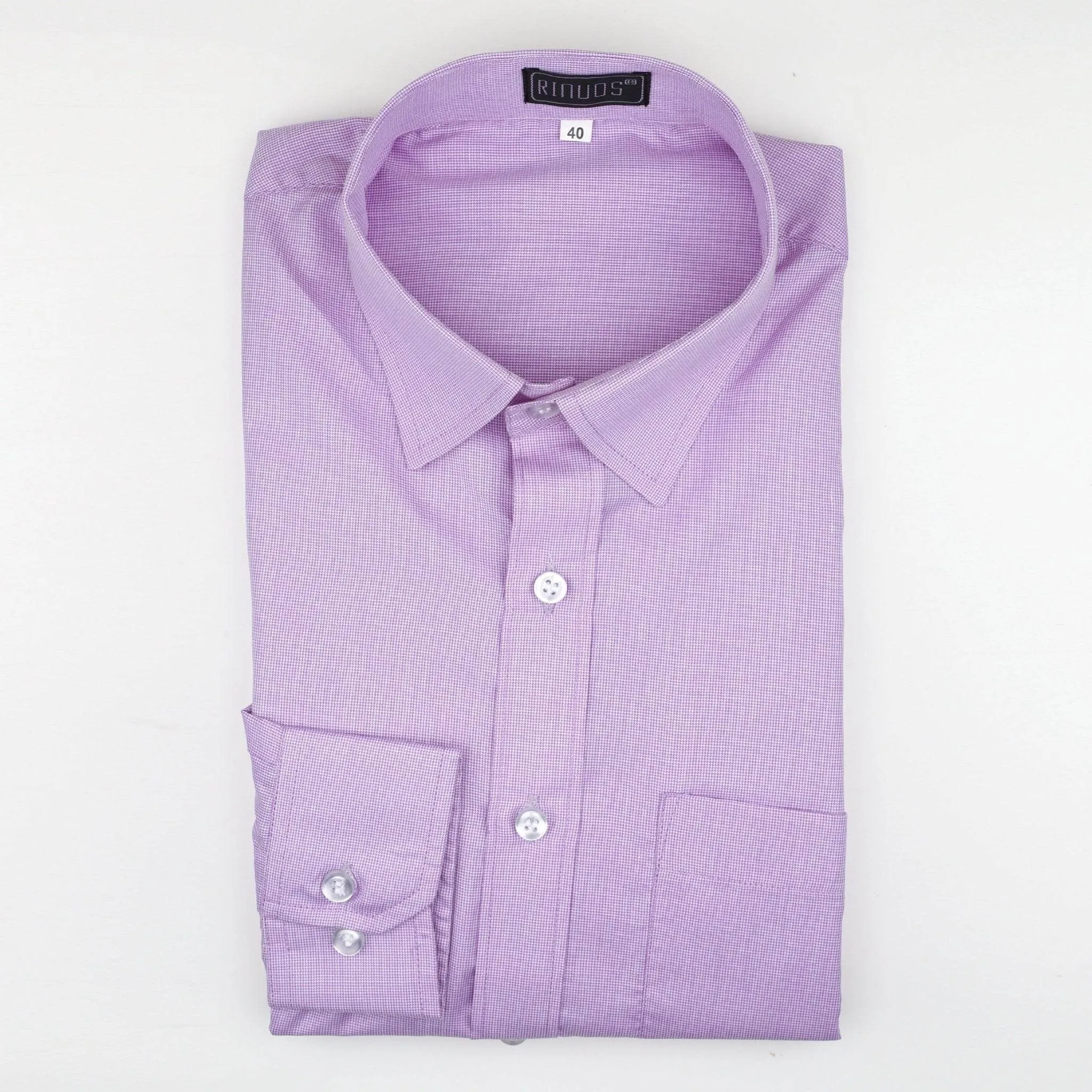 Royal Purple Cotton Shirt