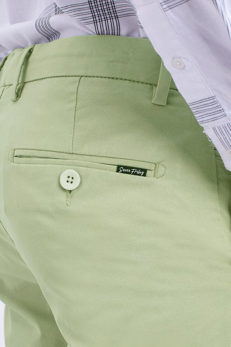 SF Pastel Green 2-Way Stretch Washed Chino