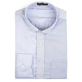 Sky Blue Striped Cotton Shirt