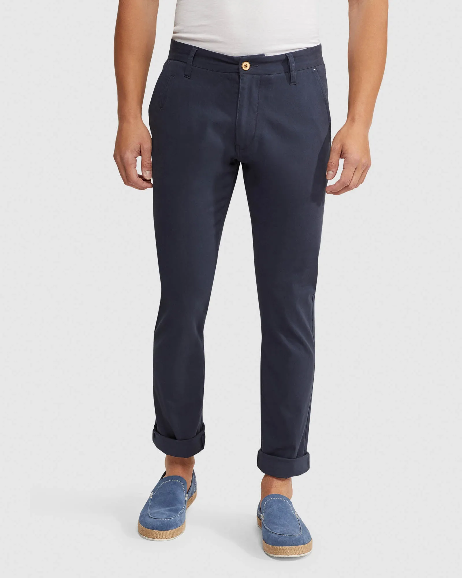 Stretch Skinny Fit Organic Cotton Chinos