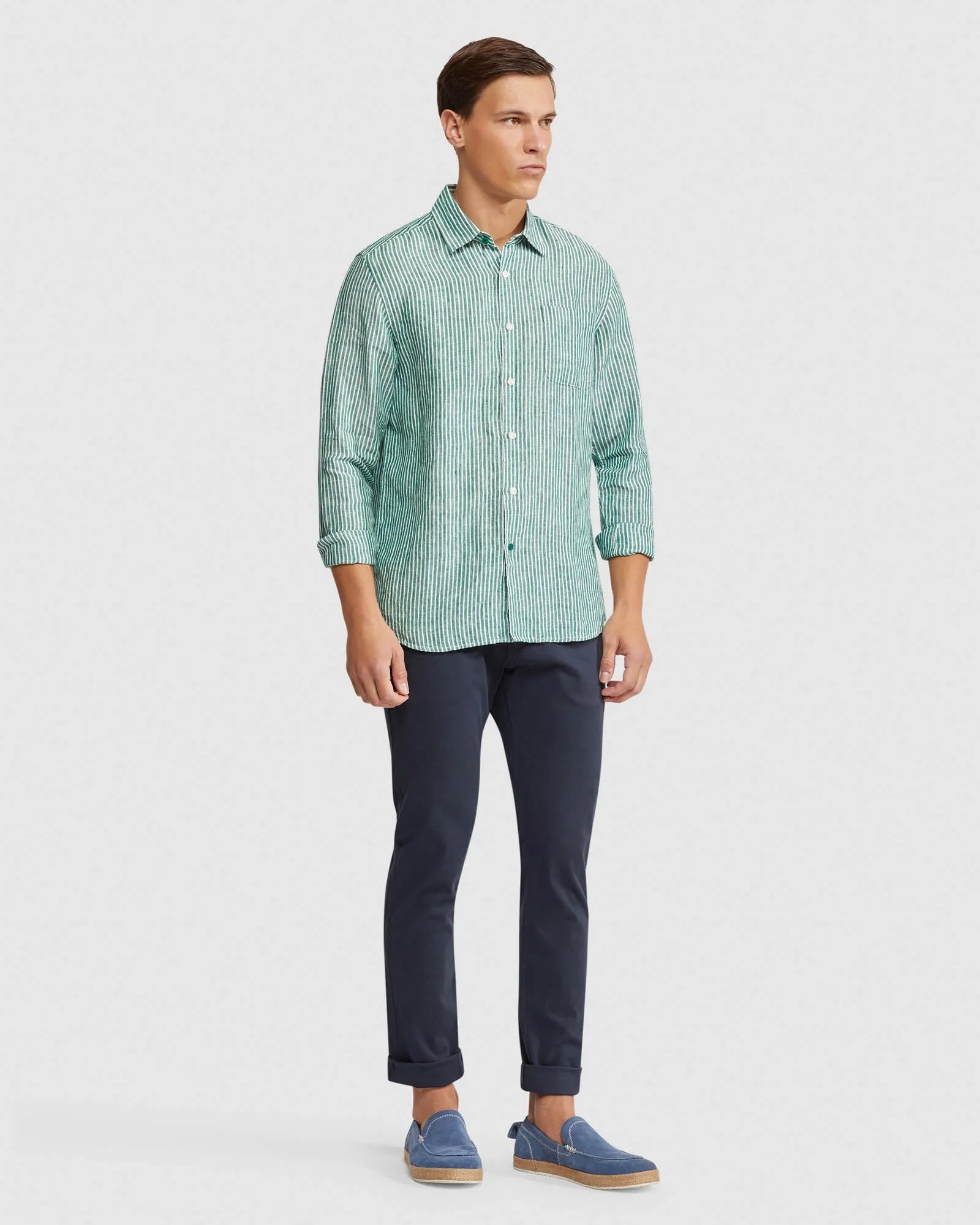 Stretch Skinny Fit Organic Cotton Chinos