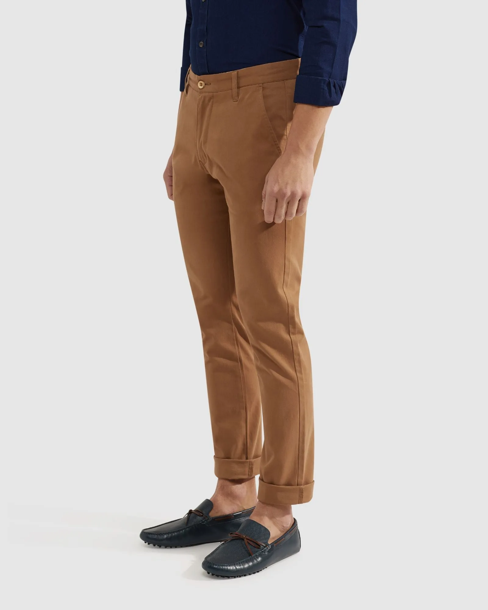 Stretch Skinny Fit Organic Cotton Chinos