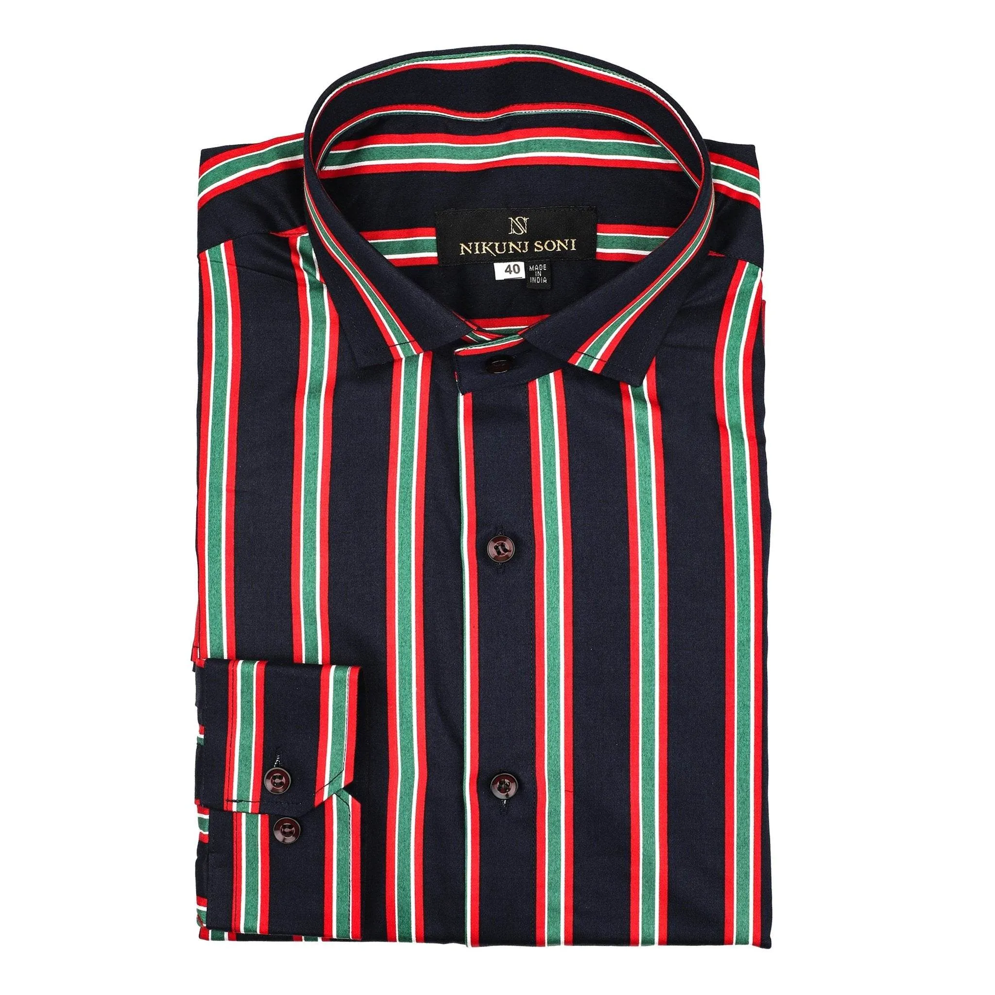 Summery Striped Cotton Shirt