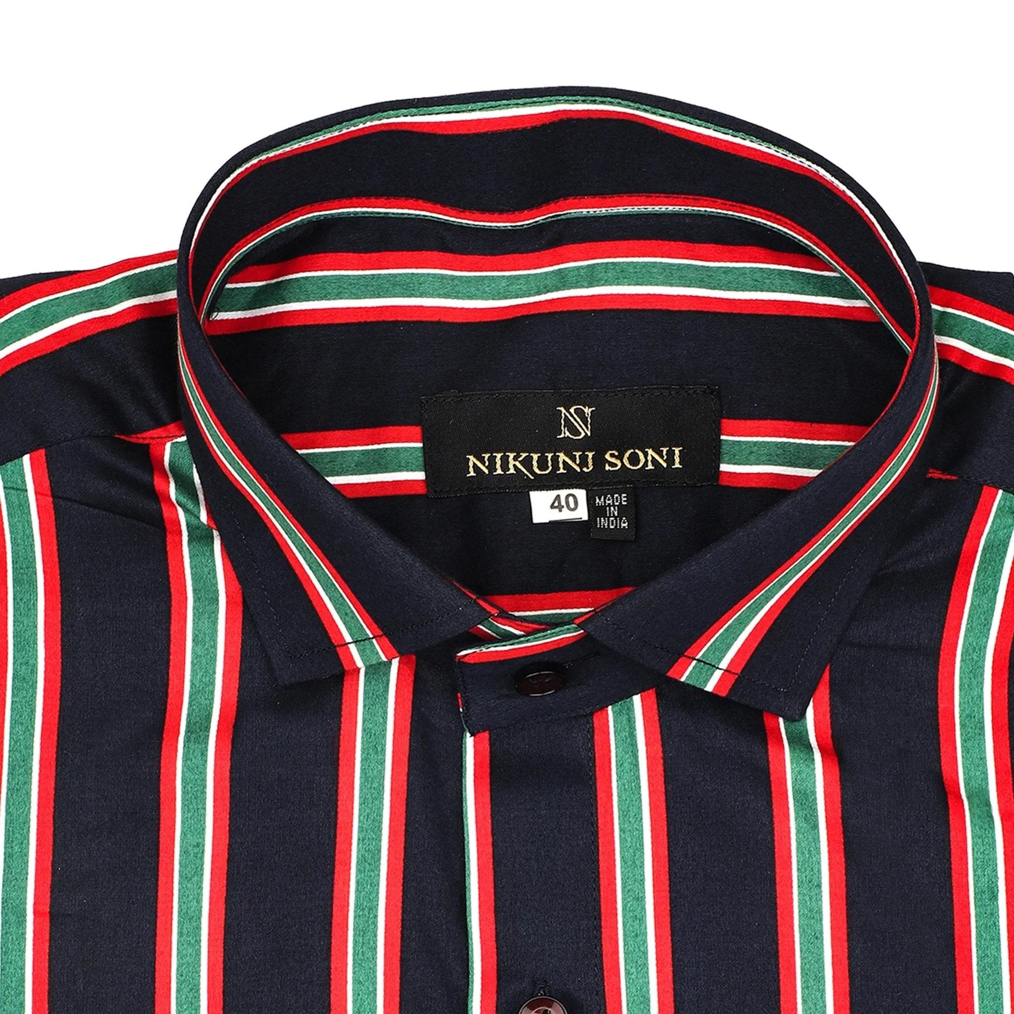 Summery Striped Cotton Shirt